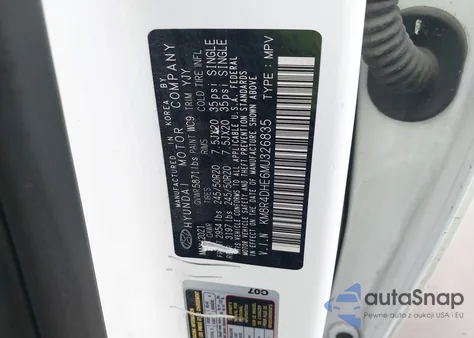 2021 Hyundai Palisade Sel from USA, damaged, VIN KM8R4DHE6MU326835